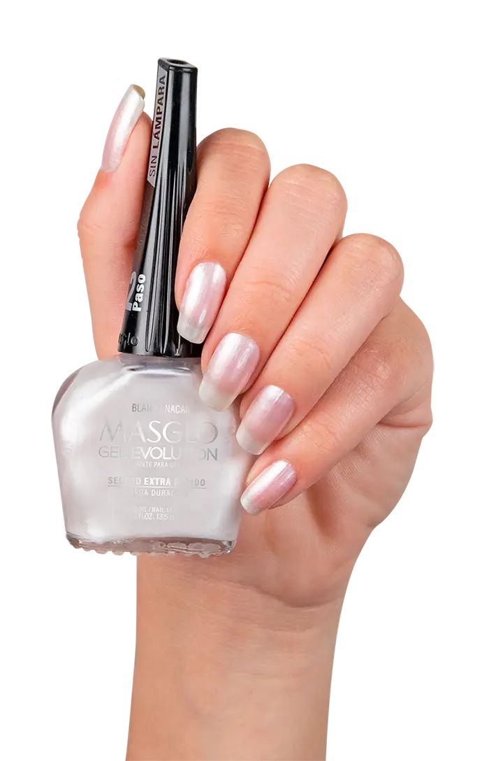 BLANCO NACAR - ESMALTE GEL EVOLUTION EFECTO GEL MASGLO 13,5 ML