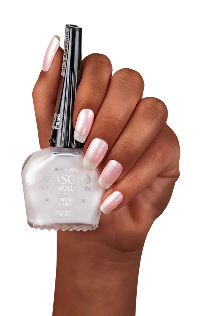 BLANCO NACAR - ESMALTE GEL EVOLUTION EFECTO GEL MASGLO 13,5 ML