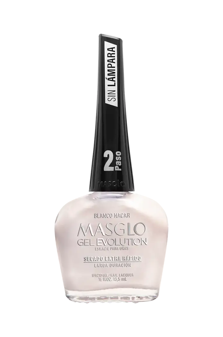 BLANCO NACAR - ESMALTE GEL EVOLUTION EFECTO GEL MASGLO 13,5 ML