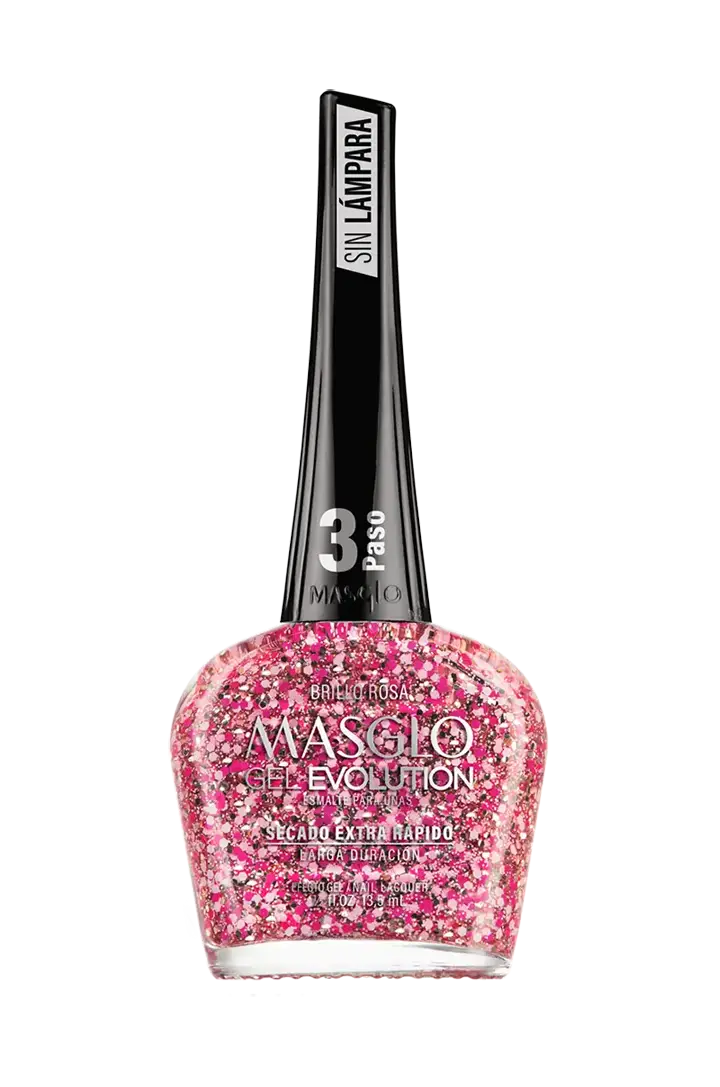 BRILLO ROSA GEL EVOLUTION MASGLO 13,5 ML