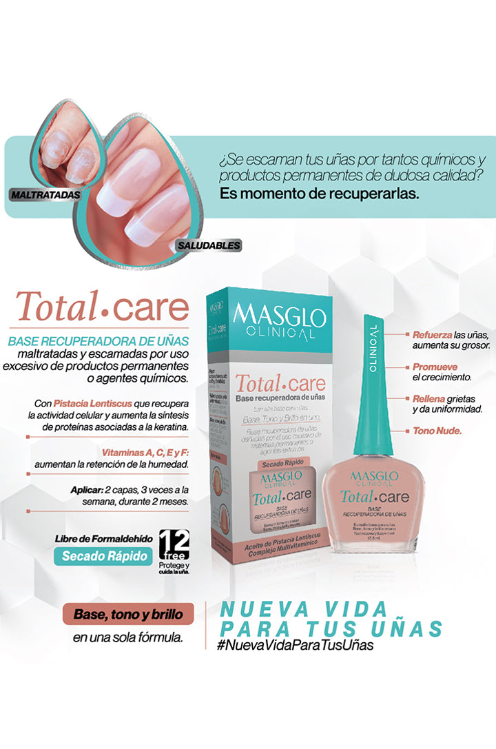 BASE CLINICAL FORTALECEDORA MASGLO CLINICAL TOTAL CARE 13,5 ML