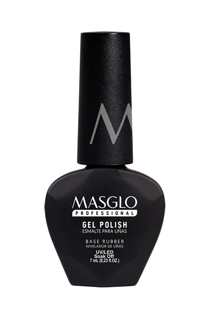 BASE RUBBER BASE SEMIPERMANENTE MASGLO PROFESSIONAL GEL POLISH 7 ML Masglo Peru
